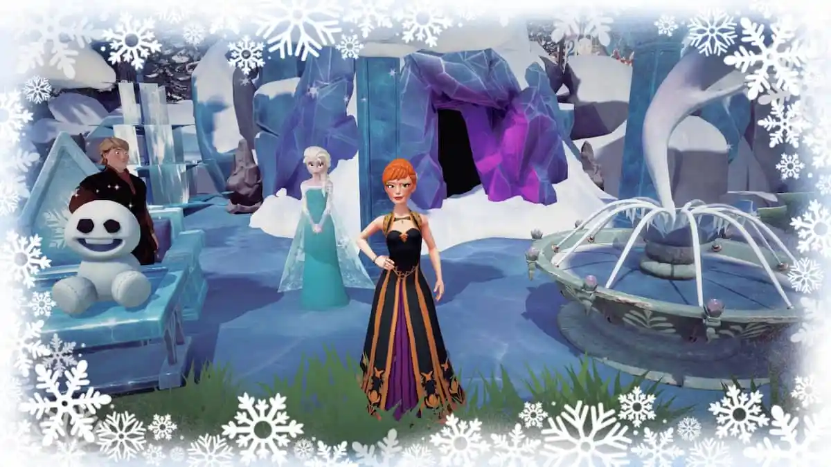 Who is the frosty princess in Disney Dreamlight Valley?