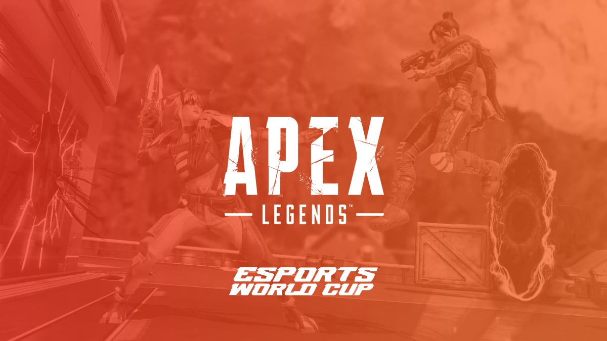 The Apex Legends and Esports World Cup logos.