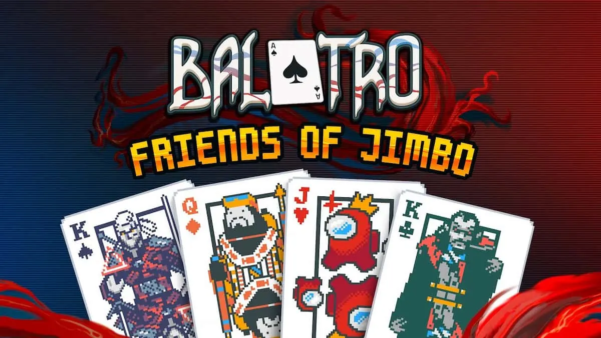 Обновление Balatro Friends of Jimbo – все скины и способы их использования