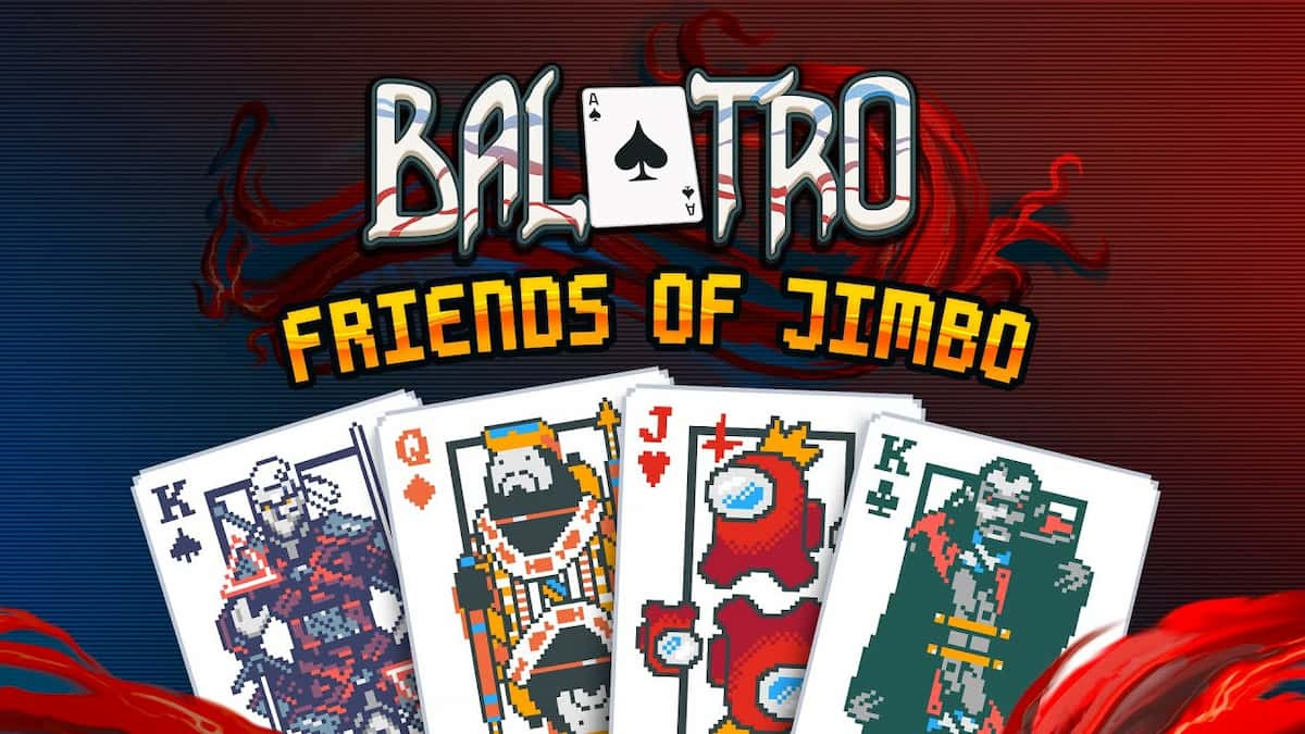 Balatro Friends of Jimbo key art