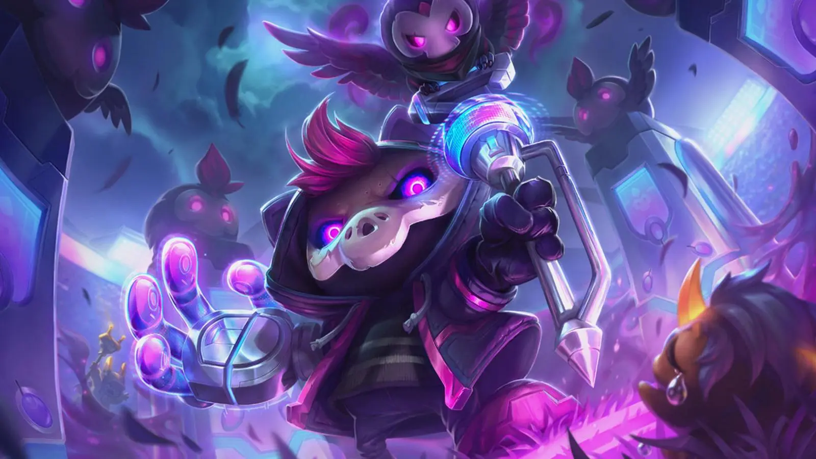 Which LoL champion says, ‘So much untapped power!’?