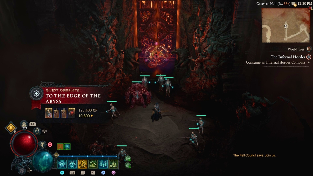 Diablo 4 To the Edge of the Abyss quest – How to beat the Fell Council, fix Locran bug