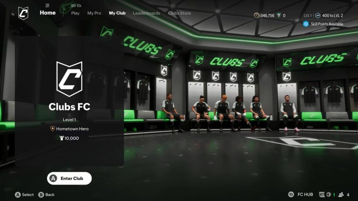 5 новых функций в клубах EA FC 25 Pro Clubs