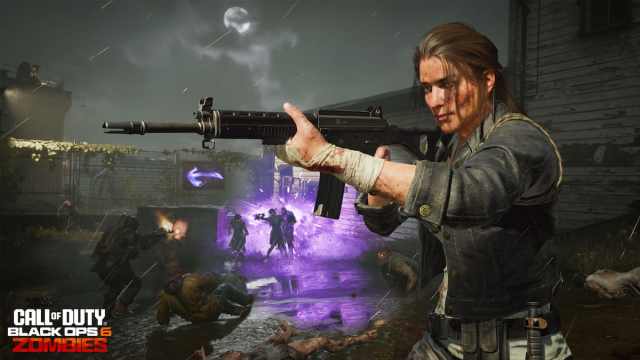 Black Ops 6 Zombies gameplay female character