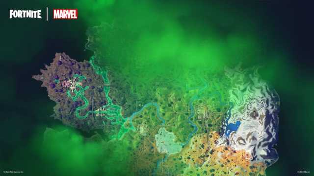 Marvel Fortnite map teaser