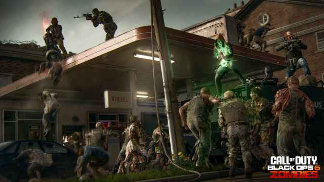 Black Ops 6 Zombies swarming operators as they try to exfil.