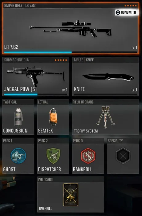 LR 7.62 class setup in Black Ops 6 multiplayer