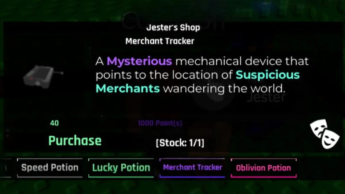 How to get Merchant Tracker in Sol’s RNG