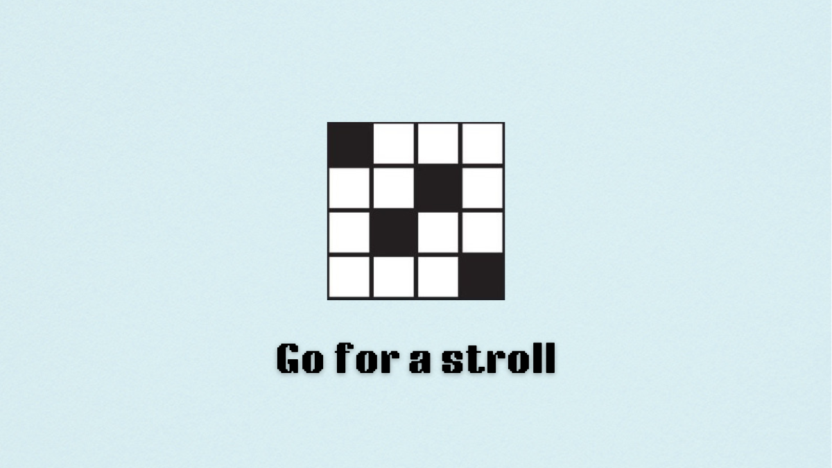 ‘Go for a stroll’ NYT Mini Crossword clue answer and hints