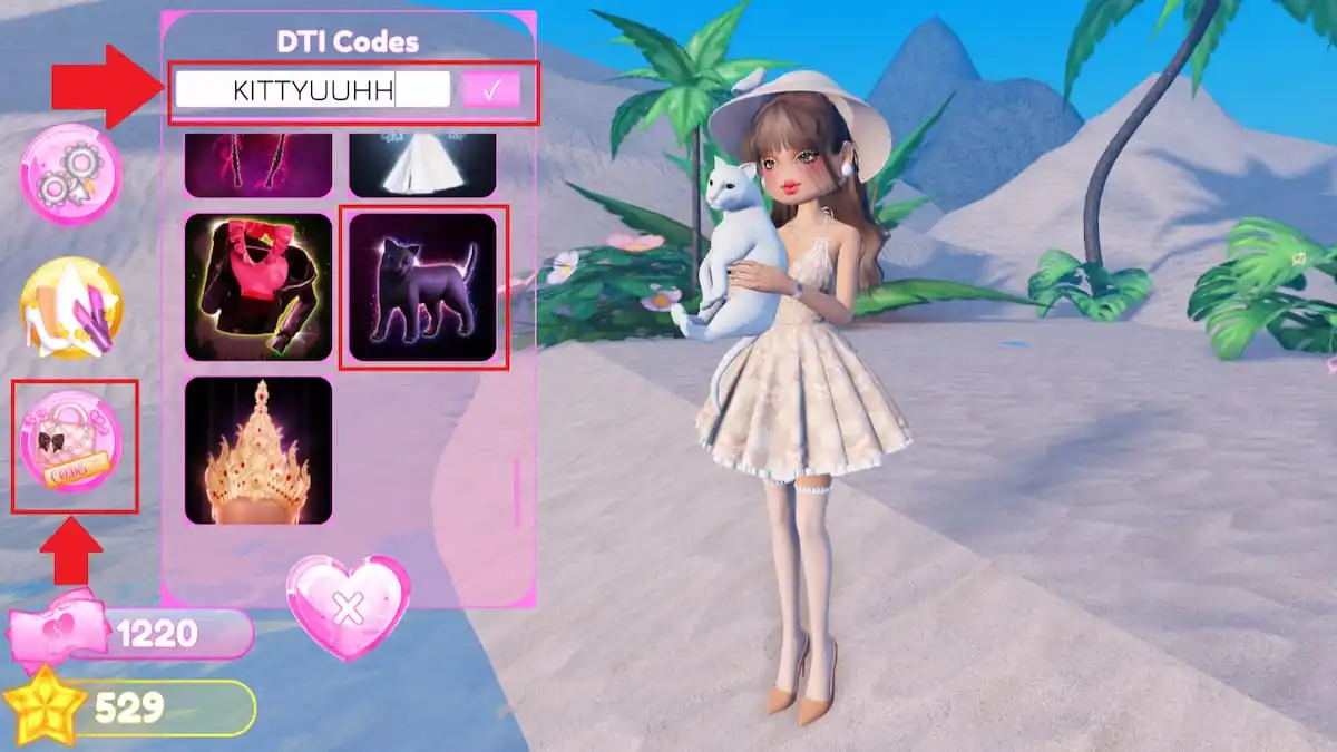 How to get CaseOh’s kitty in Dress To Impress Roblox