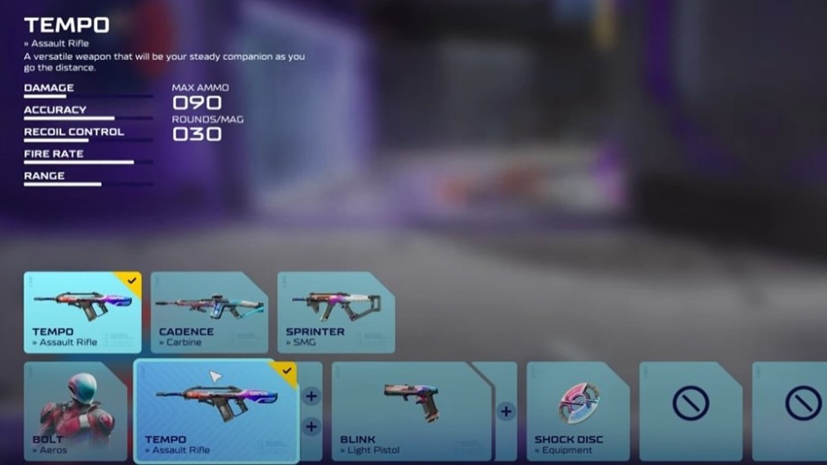 All weapons in Splitgate 2