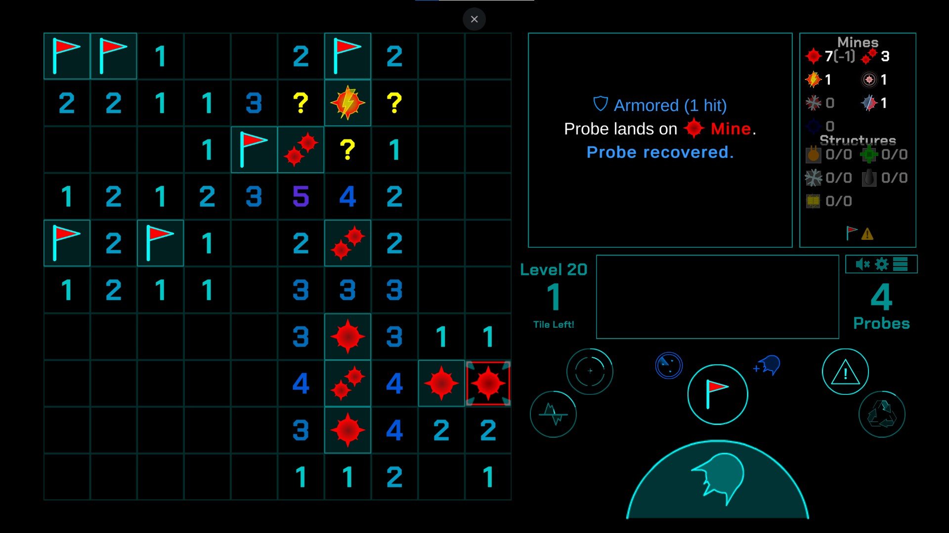 This fun little Minesweeper Roguelike has defuse kits and turrets, and I’m totally addicted to it