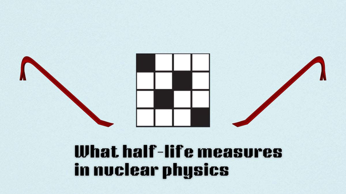 art for nyt times mini crossword what half life measures in nuclear physics clue for aug 9