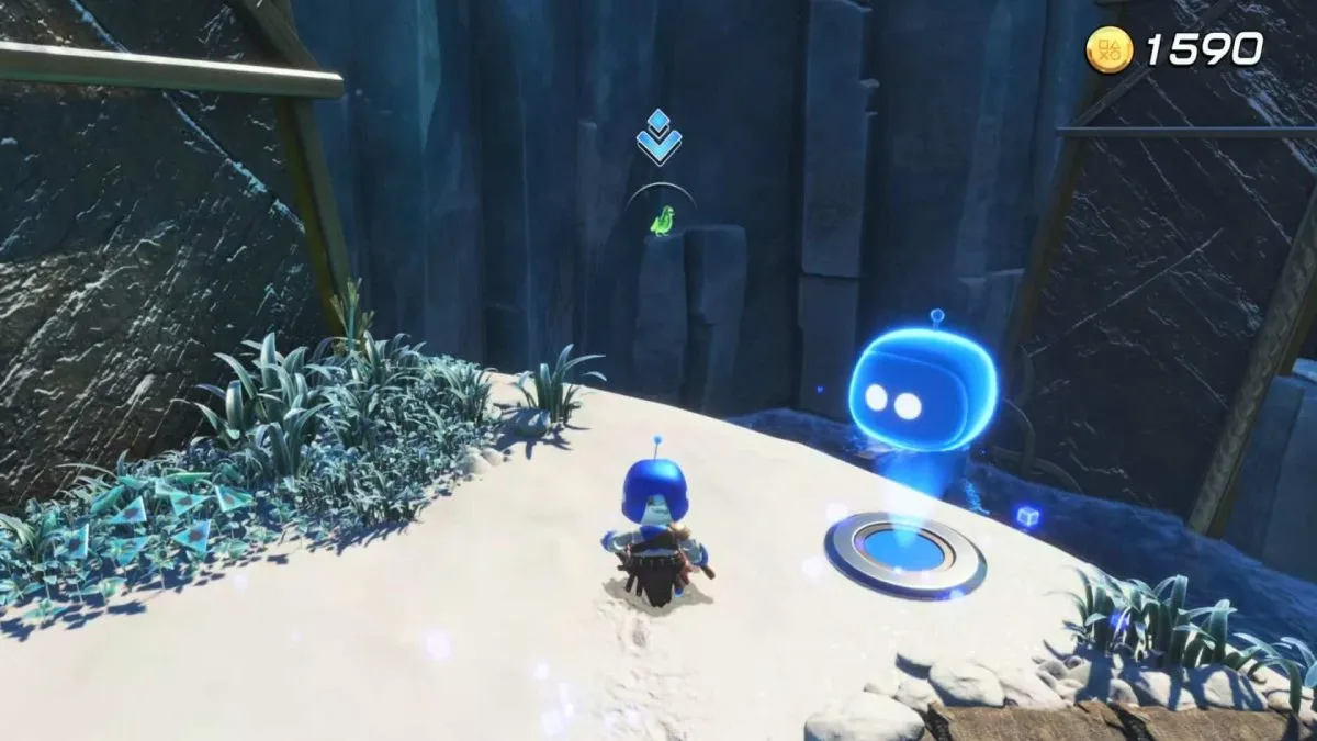 raven location seven in astro bot's bot of war level