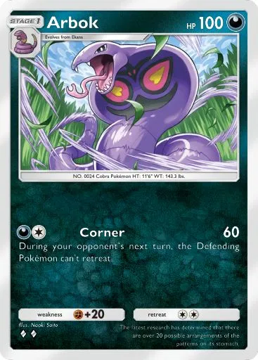 Artwork for Arbok in Genetic Apex