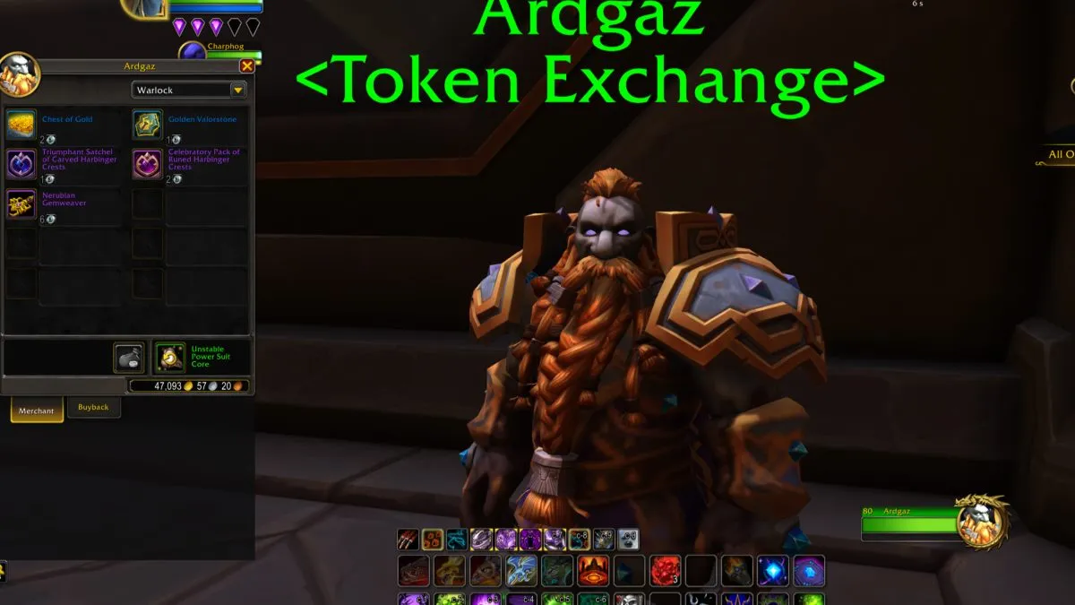 Cómo obtener y usar fichas de mérito de Algari en WoW The War Within