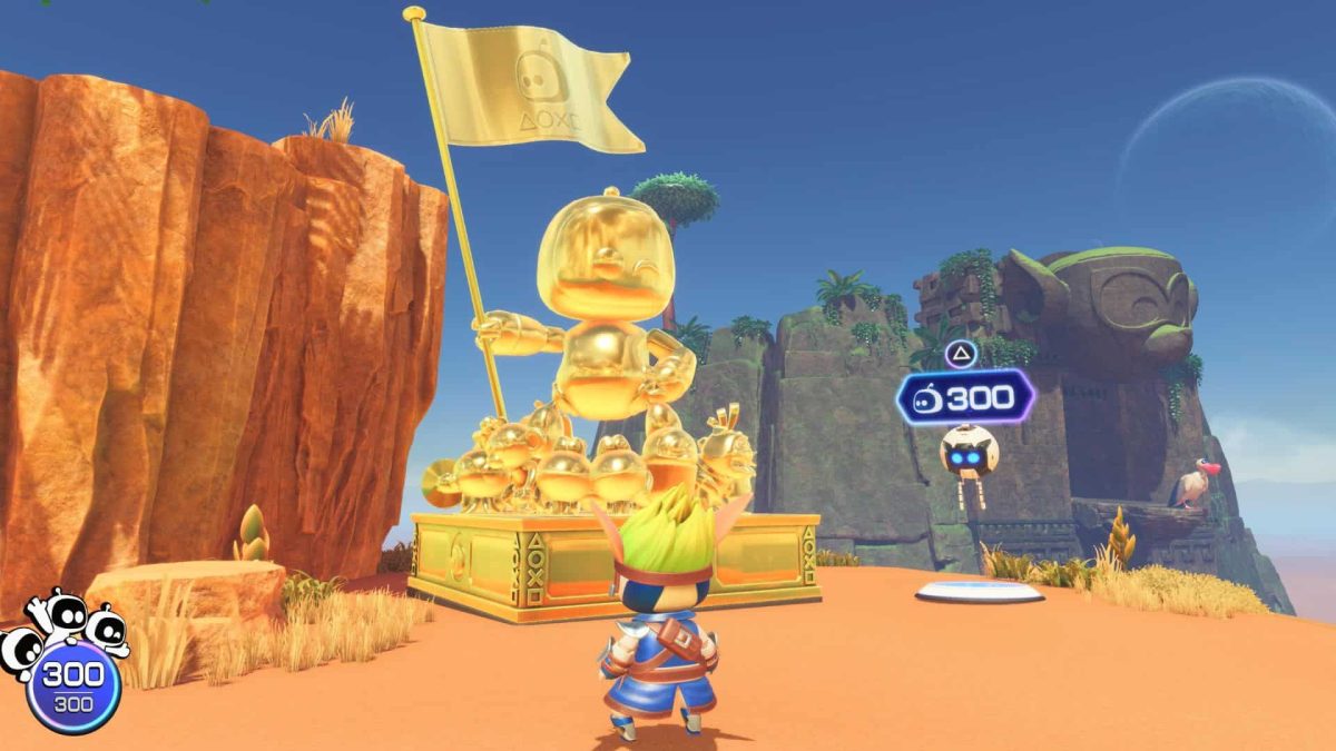 How to unlock the Golden Statue in Astro Bot