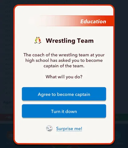 How to complete the Bro Athlete challenge in BitLife