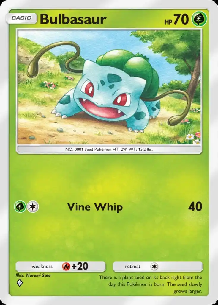 Artwork for Bulbasaur in Genetic Apex