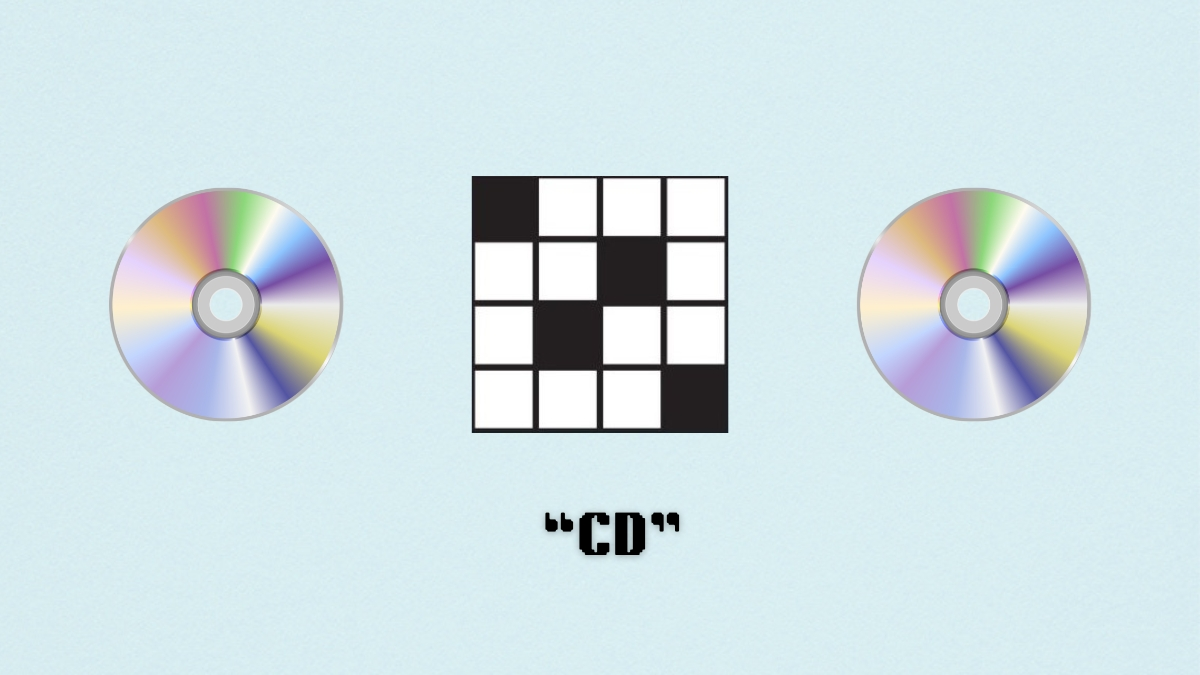 ‘CD’ NYT Mini Crossword puzzle clue answer and hints