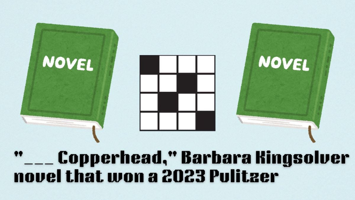 ‘Copperhead Barbara Kingsolver novel that won a 2023 Pulitzer’ NYT Mini Crossword answer and hints