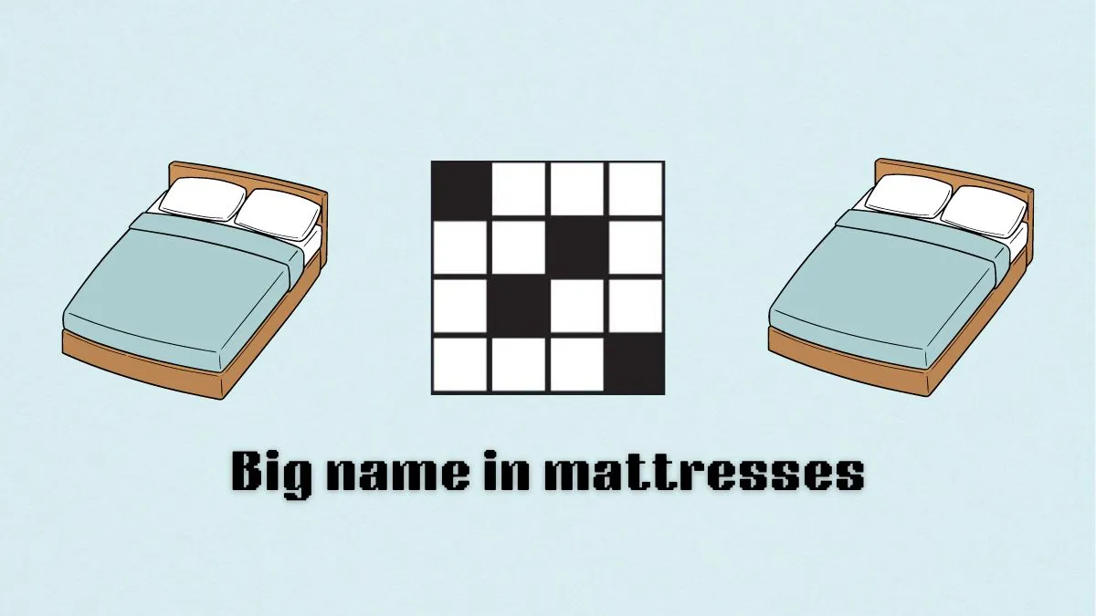 ‘Big name in mattresses’ NYT Mini clue hints and answer (Sept. 4)