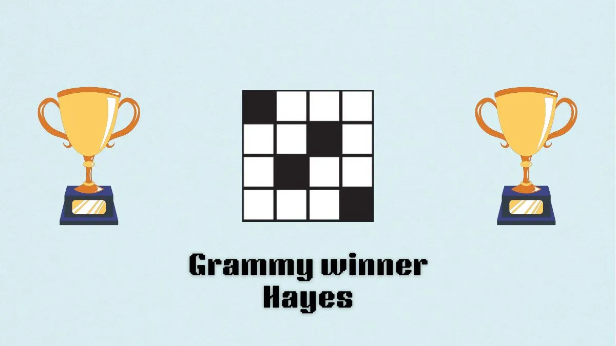 ‘Grammy winner Hayes’ NYT Mini clue hints and answer (Sept. 6)