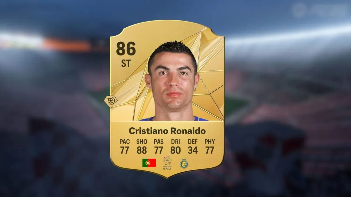 ¿Cuál es la calificación de jugador del EA FC 25 de Cristiano Ronaldo?