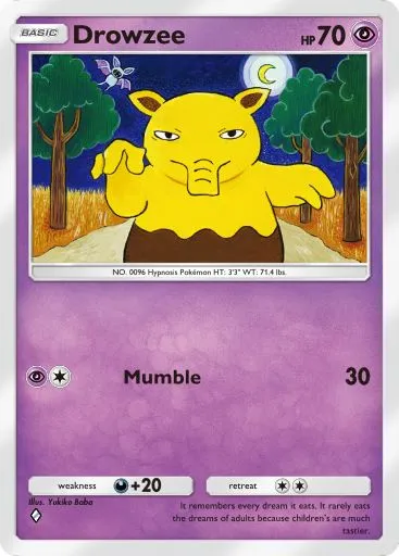 Artwork for Drowzee in Genetic Apex