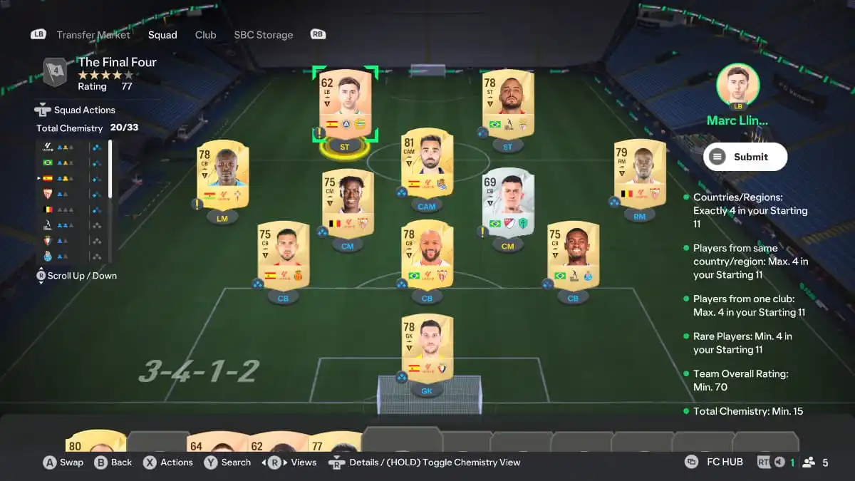 How to complete the Hybrid Nations SBC in EA FC 25