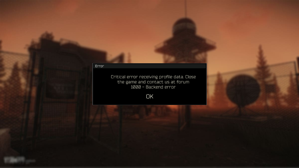 Cómo solucionar el error de backend en Escape from Tarkov