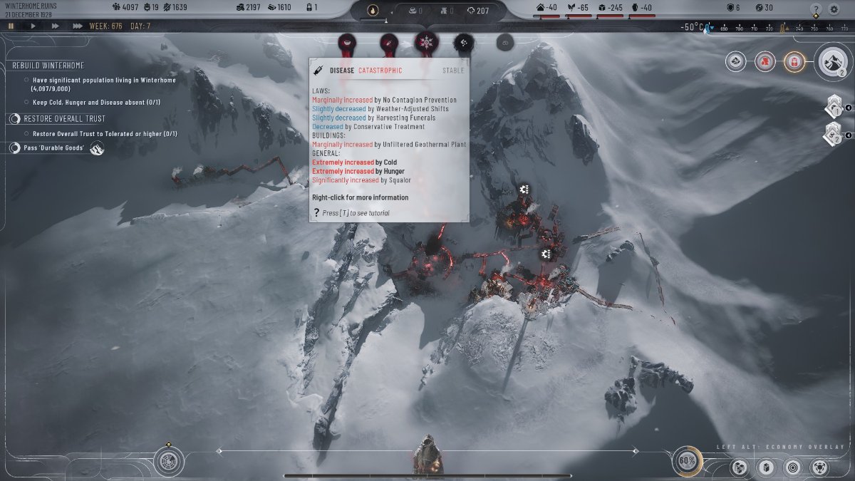 Frostpunk 2 – How to decrease Disease