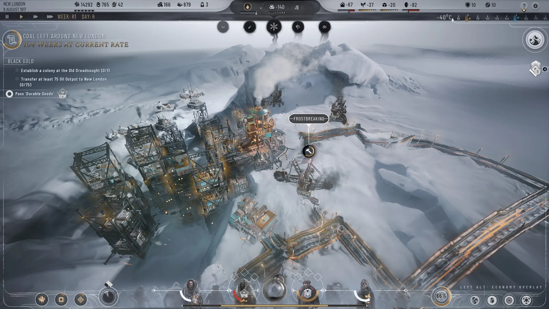 Cómo romper la escarcha en Frostpunk 2