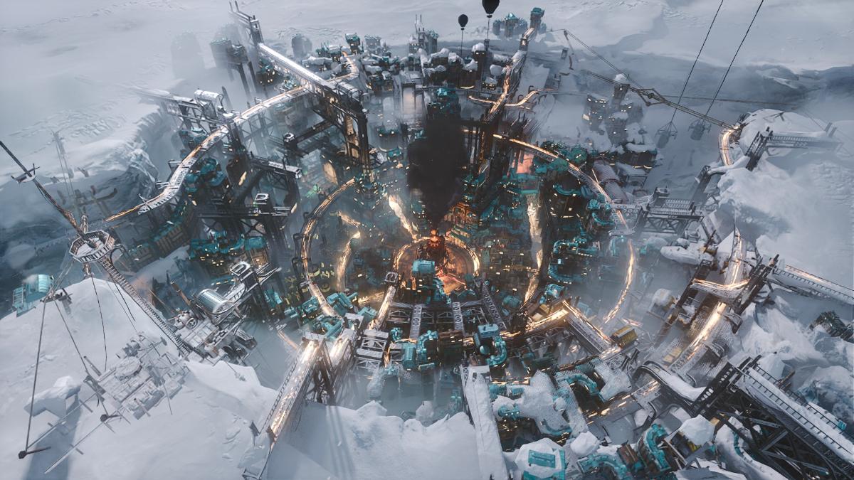 New London in Frostpunk 2