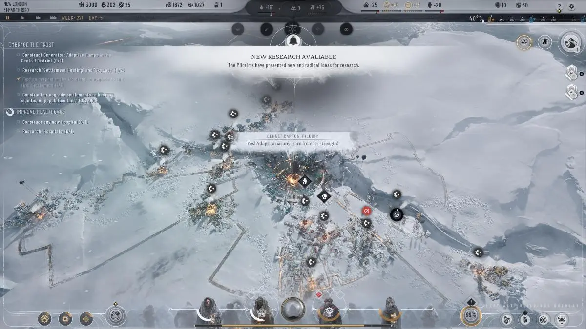 Frostpunk 2 – ¿Deberías derrotar o abrazar la escarcha en el Capítulo 2?