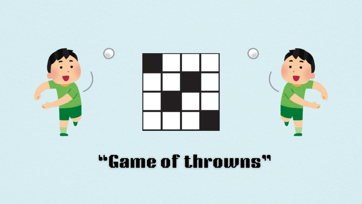 ‘Game of throwns?’ NYT Mini Crossword puzzle clue answer and hints