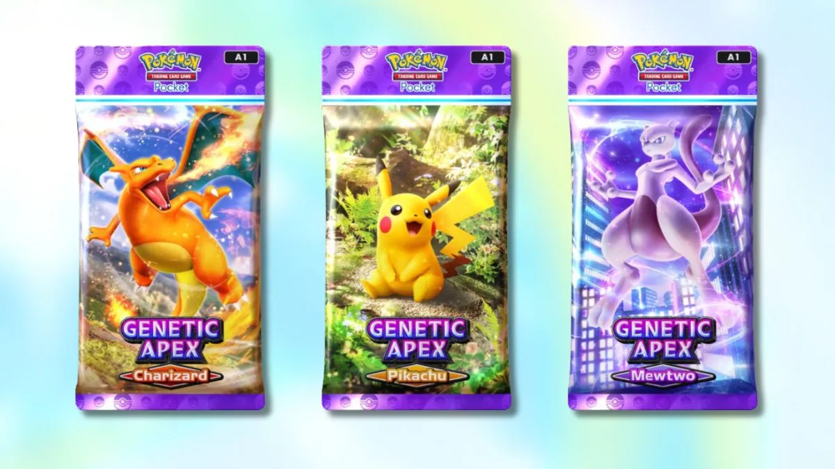 Стоит ли открывать пакет Charizard, Mewtwo или Pikachu Genetic Apex в Pokémon TCG Pocket?