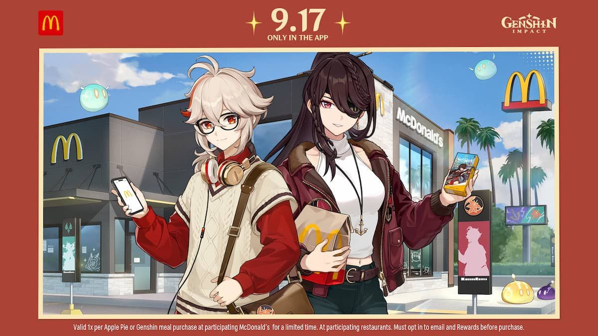 Genshin Impact McDonald’s meals coming to the US with exclusive in-game rewards