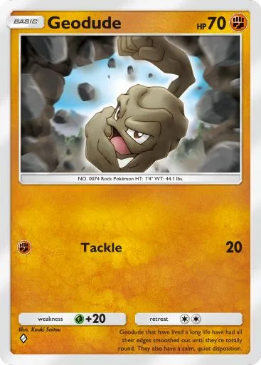 Artwork for Geodude in Genetic Apex