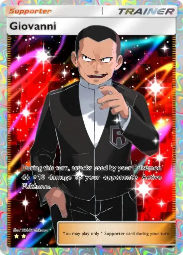 Giovanni full art from Genetic Apex