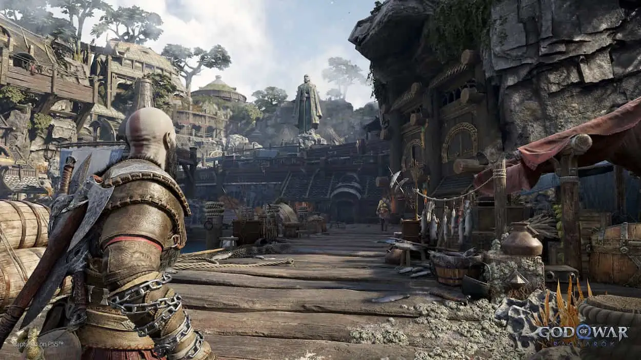 Cómo conseguir restos endurecidos en God of War Ragnarok