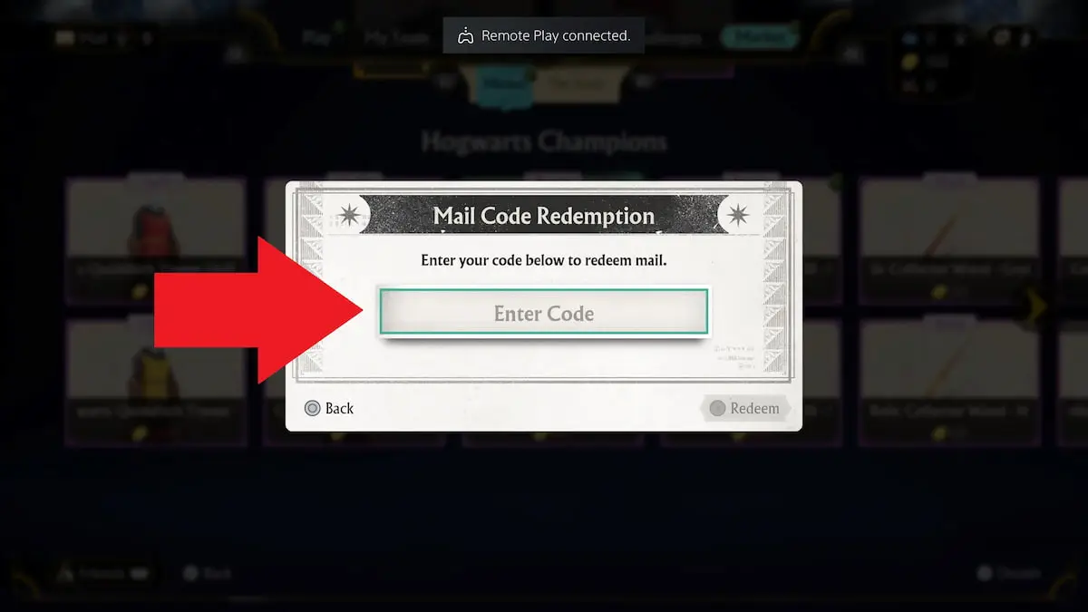 Harry Potter Quidditch Champions Redeem codes