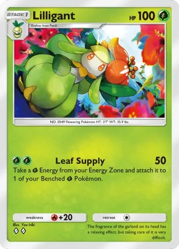 Artwork for Lilligant in Genetic Apex