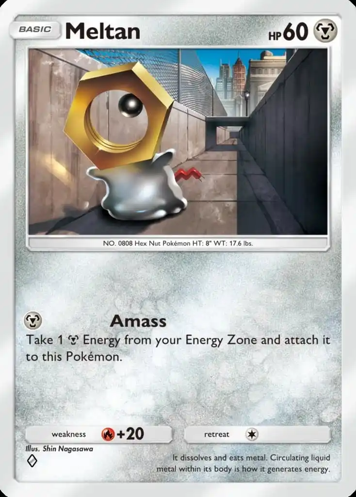 Artwork for Meltan in Genetic Apex