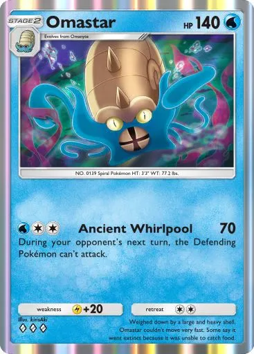 Artwork for Omastar in Genetic Apex