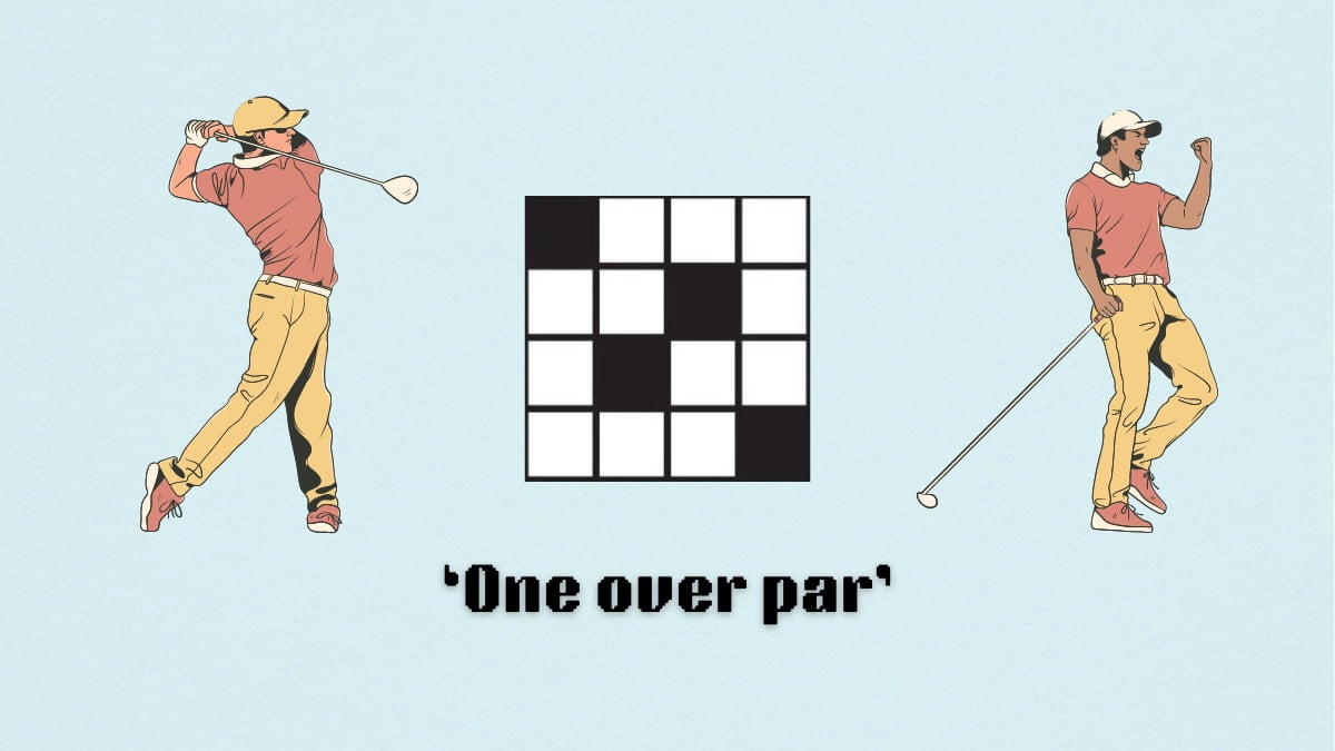 ‘One over par’ NYT Mini Crossword puzzle clue answer and hints