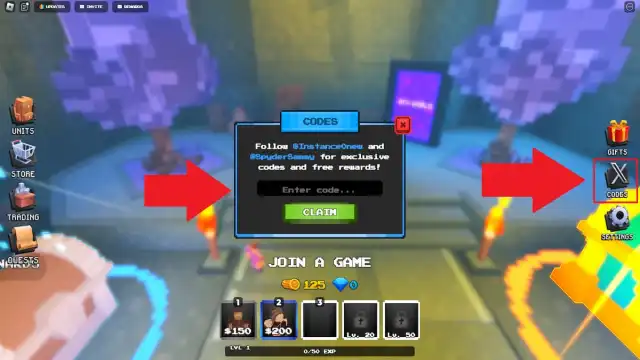 Pixel Tower Defense How to redeem codes