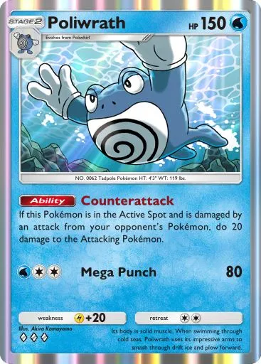 Artwork for Poliwrath in Genetic Apex