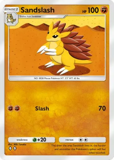 Artwork for Sandslash in Genetic Apex