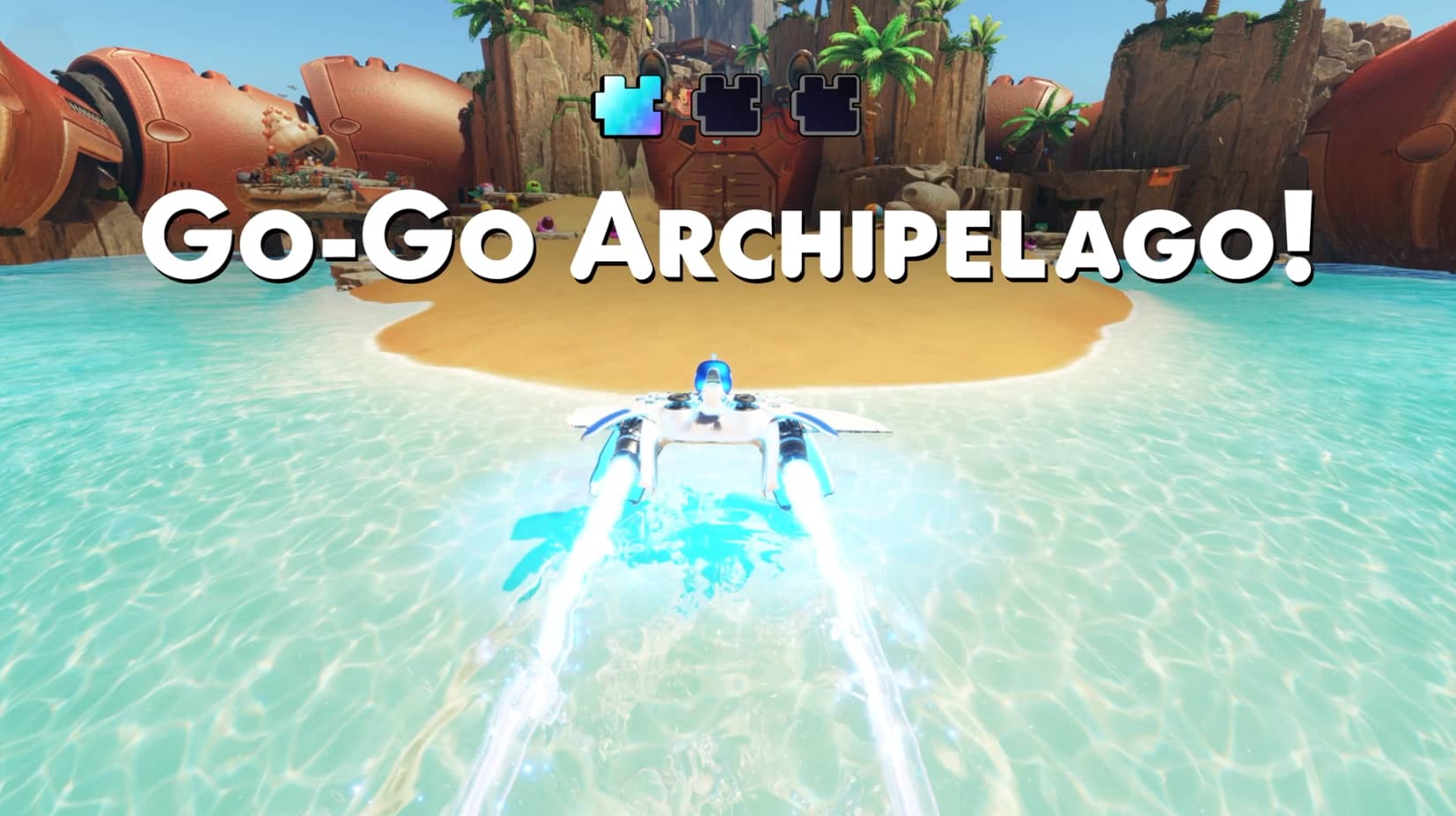 Astro Bot Go-Go Archipelago: All Bot, Puzzle Piece, and gold secret exit locations